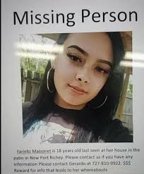 If you see or hear something related to this young woman, call the nearest  authorities or call 911. SHARE ...
