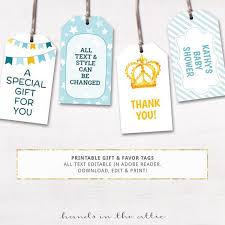 Download, print or send online for free. Printable Baby Shower Gift Tags Editable Party Favor Labels Thank You Hang Tags Baptism Favor Tags Gift Tags Template Digital Gift Tag Template Printed Gift Tags Editable Gift Tags