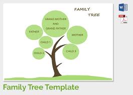 Family Tree Template 5 In 2019 Free Family Tree Template