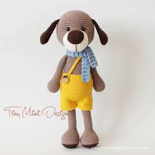 Amigurumi Sevimli Kopek Max Amigurumi Dog Max Tiny Mini Design