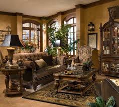The design of modern italian style kitchen is identical to elegant and extremely efficient style. Michael Amini Vizcaya Living Room Collection Tuscan Living Rooms Tuscany Decor Mediterranean Home Decor