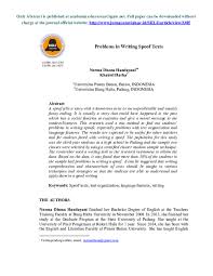 Wanita sholehah mencari jodoh.,temukan jodoh anda disini,pertemuan anggota (taaruf) diadakan secara syari'at islam,kontak jodoh muslim. Pdf Problems In Writing Spoof Texts Nurma Dhona And Studies In English Language And Education Journal Academia Edu