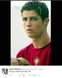 Cristiano ronaldo made more history on sunday becoming the first player to finish the. Cristiano Ronaldo Fruher In Jungen Jahren Und Heute
