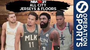 The team's colors don't lend themselves to the gradient fade on the sides. Every City Uniform And Court In Nba 2k21 Operation Sports