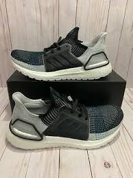 Black And Grey Ultra Boost 19 Ebay Sponsored Adidas Ultraboost 19 Men S Size 10 Shoes Core Black Grey Six Shock Cyan F35242 In 2020 Adidas Ultra Boost Size 10 Shoes Star Wars Shoes