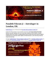 Pandith Vikram Ji Astrologer In London Uk Love Psychic Psychic Reading Black Magic Removal