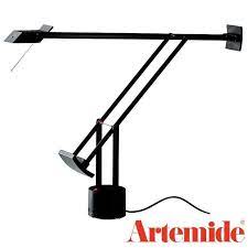 Table accent lamp 17 inches from top to bottom white shade computer desk office. Artemide Tizio Halogen Table Lamp Black A009010 Diffusione Luce Srl