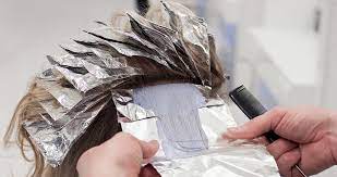 Wrap the section of hair with tin foil or plastic wrap, and repeat the process for the next section of hair, until all sections of hair are complete. Foils And Highlights What S The Difference The Treatment Files