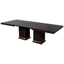 Custom Modern Macassar Dining Table With Art Deco Inspiration Dining Table Modern Furniture Furniture
