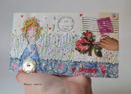 We are sure textile mail will be a useful tool for the individuals,companies,designers related to textile. Hens Teeth Mail Art Mail Art Envelope Art Snail Mail Art
