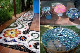 So i decided to whip up some one of kind picture frames! 15 Easy But Stunning Diy Mosaic Craft Projects For Your Home Decor Home Magez
