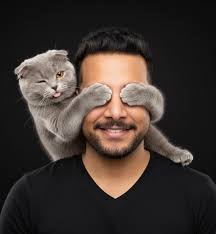 Generate this image of yourself with your pet for free in Gemini. Prompt👇 