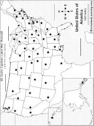 State capitals are often centrally located in a state. Us State Capitals Label Me Printout Enchantedlearning Com