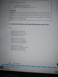 Bahasa indonesia hal 176 179 docx. Menelaah Struktur Syair Nasi