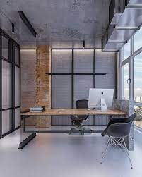 10 office design ideas to inspire your team s best work industrial office decor industrial home offices modern office design