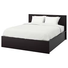 Malm Storage Bed Black Brown Full Double Ikea Malm Bed Black Bedding High Bed Frame