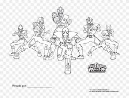 Power Rangers Para Colorear