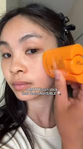 when I say this matte sun stick literally looks and feels like nothing is 