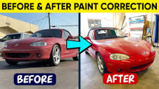 Before and After Paint Correction | Auto detailing transformation ...