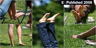 Going barefoot is a great way to do so, but if you don't know what to do, here is a guide.steps figure out the reason why you want to go. Barefoot In The Park Watch Your Step The New York Times