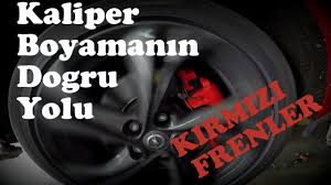 Kaliper Boyamanin Dogru Yolu Kirmizi Frenler Ve Siyah Jantlar Teknik Detaylar Youtube