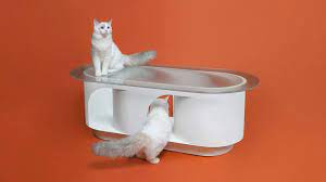 Can also be used in a hallway as a bench. Cave Cat Table A Coffee Table You Can Share With Your Cats Designporn