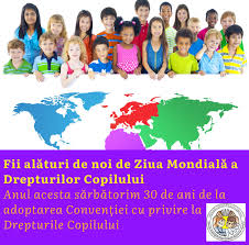 Astăzi este momentul să ne reamintim de problemele în domeniul educației. Ziua InternaÈionalÄ A Drepturilor Copilului Dgpdc