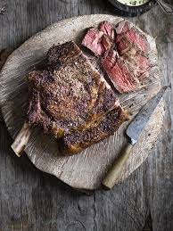 Salt And Pepper Cote De Boeuf Recipe Food Stuffed Peppers Recipes