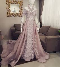 Readdy Rose Gold Pakaian Pernikahan Gaun Pengantin Sederhana Pakaian Perkawinan