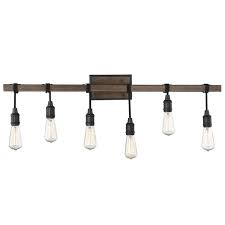 An intriguing mix of contemporary with traditional elements with it's finished in polished chrome and. Savoy House Burgess 6 Light Bathroom Vanity Light In Durango Lightsonline Com