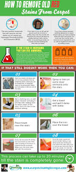 Using a commercial stain remover. How To Remove Old Red Stains From Carpet