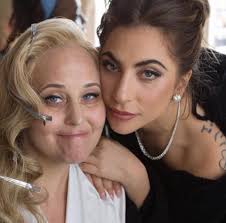 Lady Gaga at the wedding of one of her...