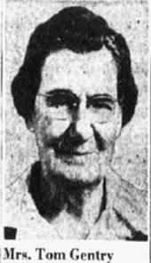 Mary Elizabeth “Mollie” Pierce Gentry (1873-1958)