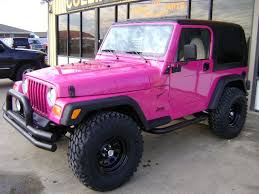 Jeeps Now Thats Pink Pink Jeep Wrangler Pinke Autos Rosa Jeep