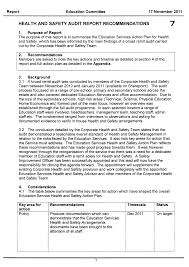 Health And Safety Audit Report How To Create A Health And Safety Audit Report Download This H Safety Audit Letter Of Recommendation Format Health And Safety