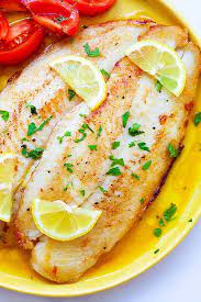 Lemon Butter Swai Fish Pan Fried Fish Recipe Rasa Malaysia