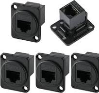 Amazon.com: ANMBEST 5PCS Panel Mounting RJ45 Cat6 8P8C ...