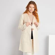 Accueillez 2021 avec glamour et style ! Manteau Large Jdy Femme Beige Kiabi 36 00
