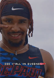See y’all in Eugene🎟️🥊 The Last Ride🎸🎸 . . . #ncaatrackandfield  #hurdles #allamerican #hurdletech #dariusbrown #ncaa #trending #bigeast  #110hurdles