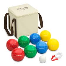 Perfetta club pro bocce ball set 107mm made in italy. Gosports 10 Piece Backyard 3 54 Bocce Set Reviews Wayfair