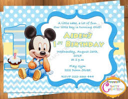 Baby Boy 1st Birthday Card Printable Pin By Daisy Vasquez On 1st Birthday Baby Mickey Mouse In 2020 Mickey Mouse 1st Birthday Mickey Mouse First Birthday Mickey Mouse Birthday Invitations