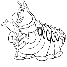 A Bug S Life Heimlich Coloring Pages For Kids Boq Printable A Bug S Life Coloring Pages For Kids Bug Coloring Pages Coloring Pages Disney Coloring Pages
