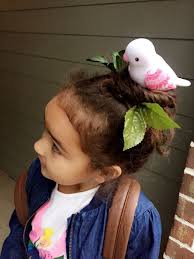 Baby Bird With Crazy Hair Wacky Hair Day The Millennial Mom Crazy Hair Days Wacky Hair Wacky Hair Days