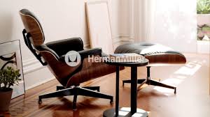 Eames Lounge Chair And Ottoman Youtube