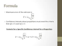 Confidence Intervals Sample Size Chapter 7 Introduction One