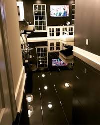 Black And White Tile Effect Laminate Flooring Elesgo Super Gloss Black 772315 Laminate Flooring Highgloss Blackflooring Elegant Black Laminate Flooring Floor Design Black Wood Floors