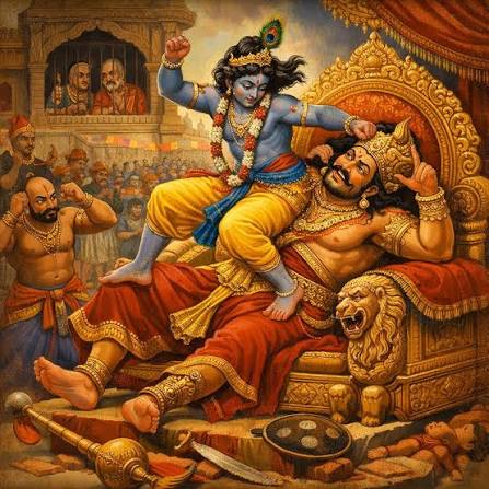 कंस और कृष्ण की कथा हिंदू पुराणों और विशेष रूप से भागवत पुराण में वर्णित एक प्रसिद्ध कथा है। यह अधर्म पर धर्म की विजय का प्रतीक मानी जाती है ...