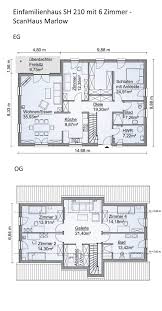 Einfamilienhaus Neubau Grundriss Mit Satteldach Architektur Galerie 6 Zimmer 210 Qm Erdgeschoss Offen Scanhaus Grundriss Einfamilienhaus Haus Grundriss