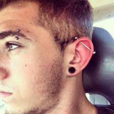 Do You Find Piercings And Tattoos On Another Person Attractive Guys Ear Piercings Eyebrow Piercing Men Guys Eyebrows