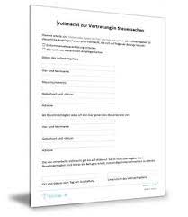 Die vollmacht kann der beauftragten person umfassende vertretungsrechte. Vollmachten